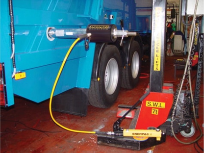 RACH206, 25.4 ton Capacity, 5.91 in Stroke, Aluminum Hollow Plunger Hydraulic Cylinder