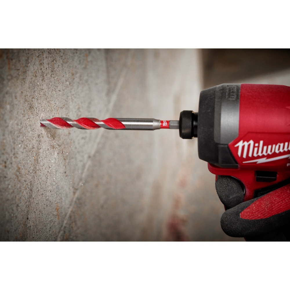 3/16" × 2" × 4" SHOCKWAVE™ Impact Duty Carbide Hammer Drill Bit