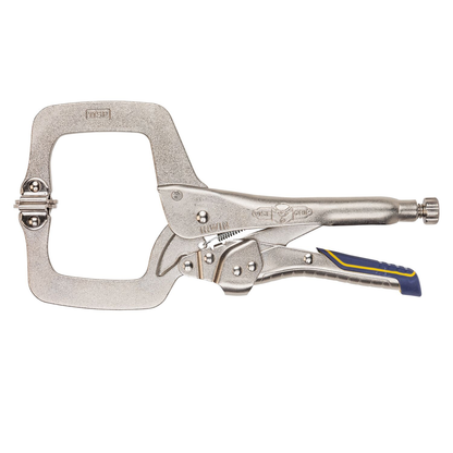 IRWIN Vise-Grip Welding Pliers, Fast Release, C-Clamp With Swivel Pads, 11-Inch