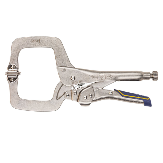 IRWIN Vise-Grip Welding Pliers, Fast Release, C-Clamp With Swivel Pads, 11-Inch