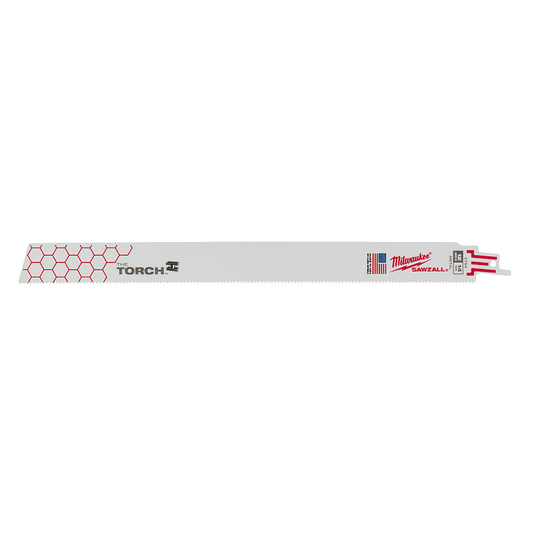 12" 14 TPI Torch Sawzall Blade For Medium Metal (5 PK)