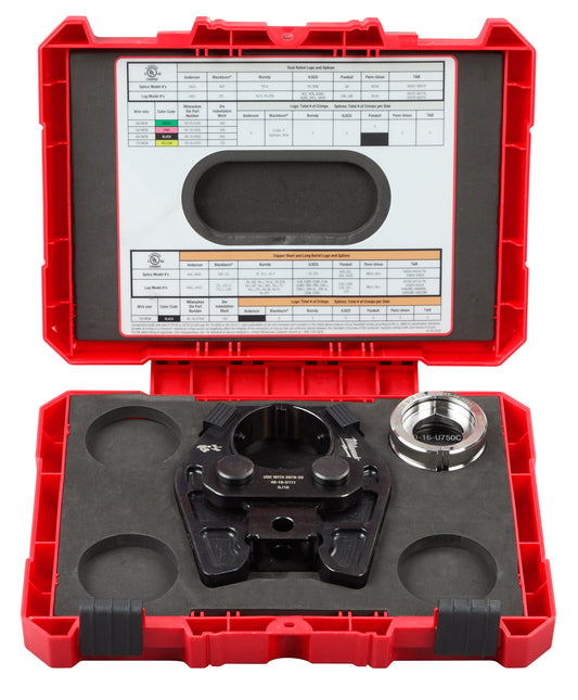 750 Mcm Cu/al Crimping Jaw With 750 Mcm cu 6t u Style Dies