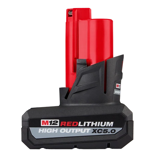 Milwaukee 12v High Output Extended Capacity 5.0ah Battery, M12 12V Li-Ion Cordless 3.0Ah Battery pack Only