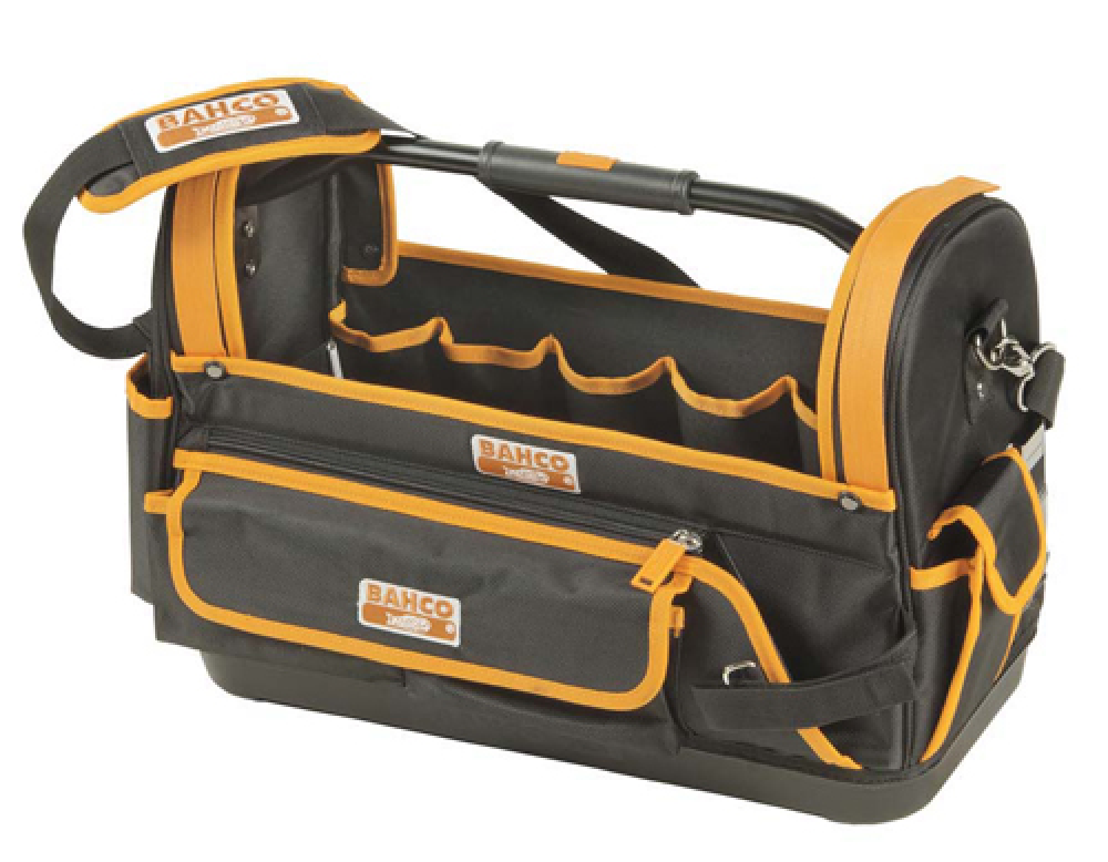 19 Inch Open Tool Bag with Hard Bottom