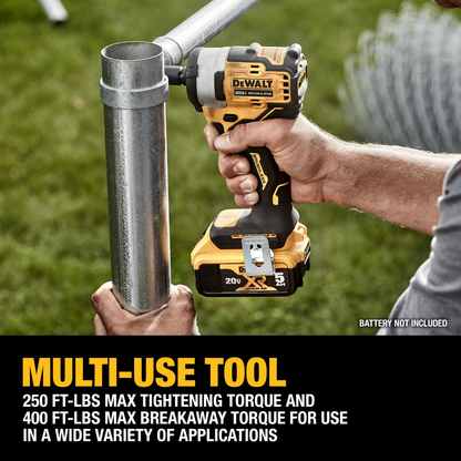 DEWALT 20V MAX* 3/8 in. Cordless Impact Wrench with Hog Ring Anvil (Tool Only)