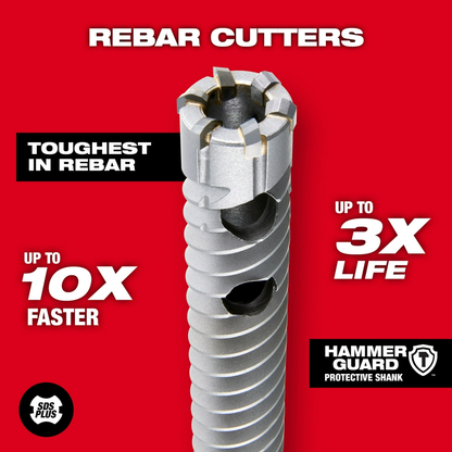 SDS Plus 3/4" X 12" Rebar Cutter