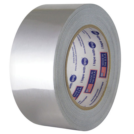 2.0 Mil Premium Grade Aluminum Foil Tape With Liner Silver 3 In Width