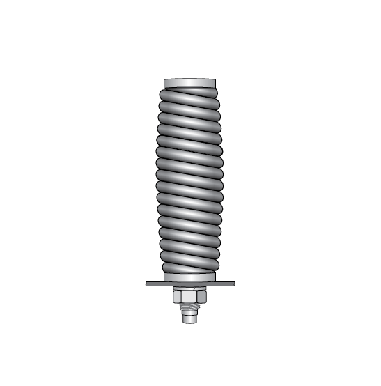 Heavy Duty Spring Mount Whip Holder for Lighted Whips (FS7006)