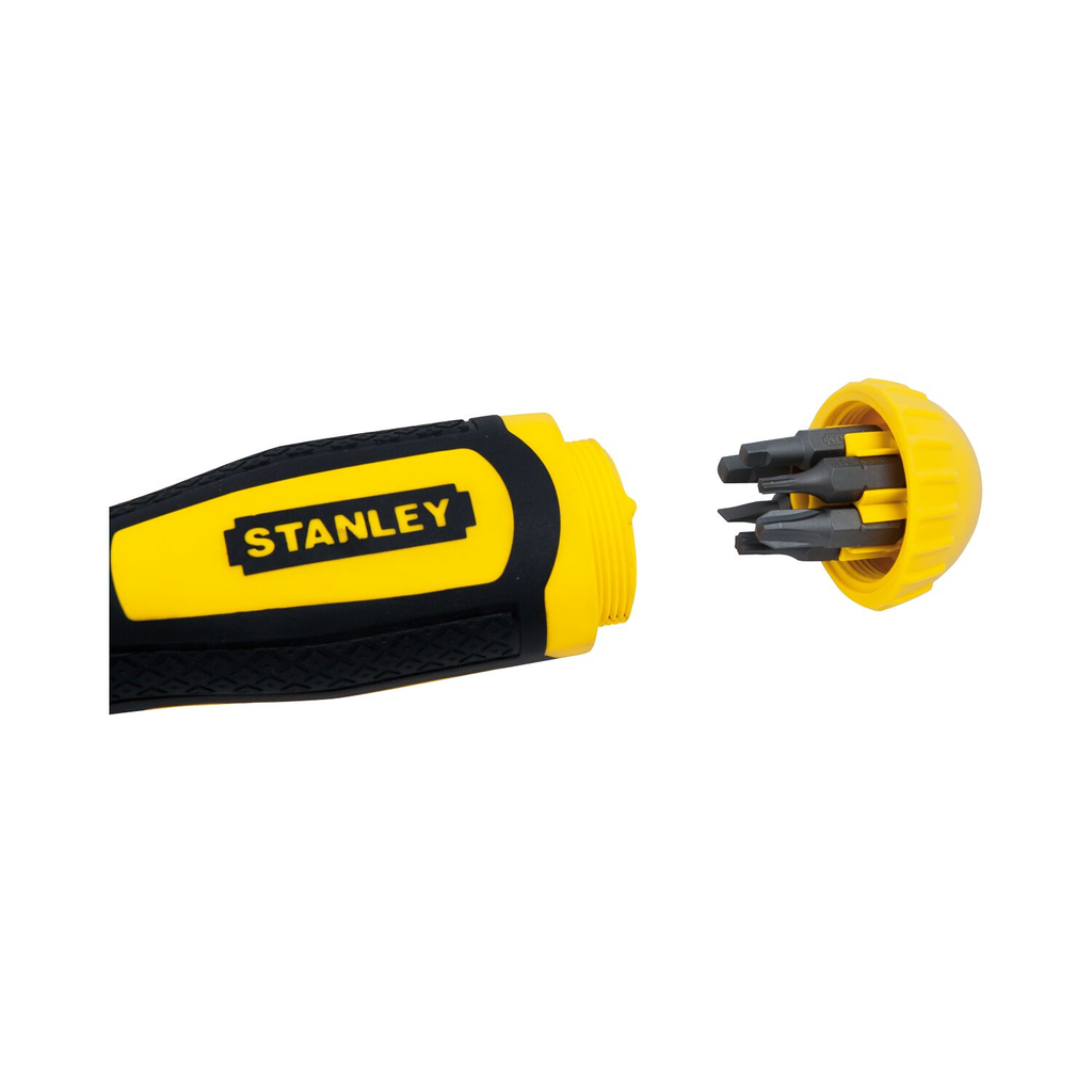 STANLEY Multi-Bit Ratchet Screwdriver With 10 Bit