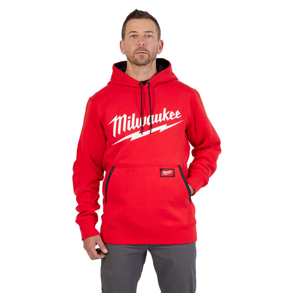 Freeflex™ Pullover Hoodie - Logo Red L