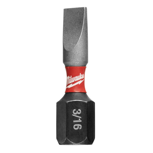Shockwave™ 2-piece Impact Slotted 3/16 In Insert Bits