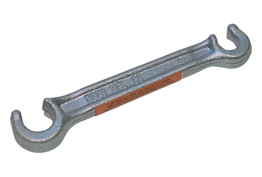 Valve Wheel Wrenches, 8" L, 1/2" & 21/32" Hook Opening