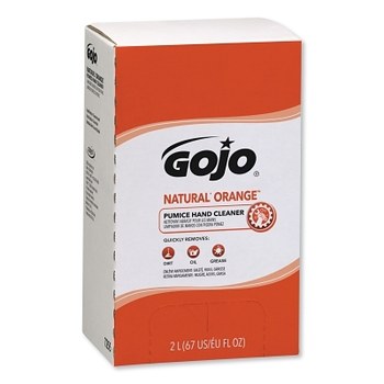Nettoyant pour mains naturel orange, 2000ML, blanc