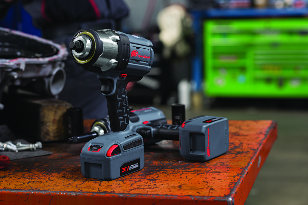 Cordless Impact Wrench Kit, 20V High Torque, 1/2 In, 1500 Ft-Lb, With 2 Batteries And Charger