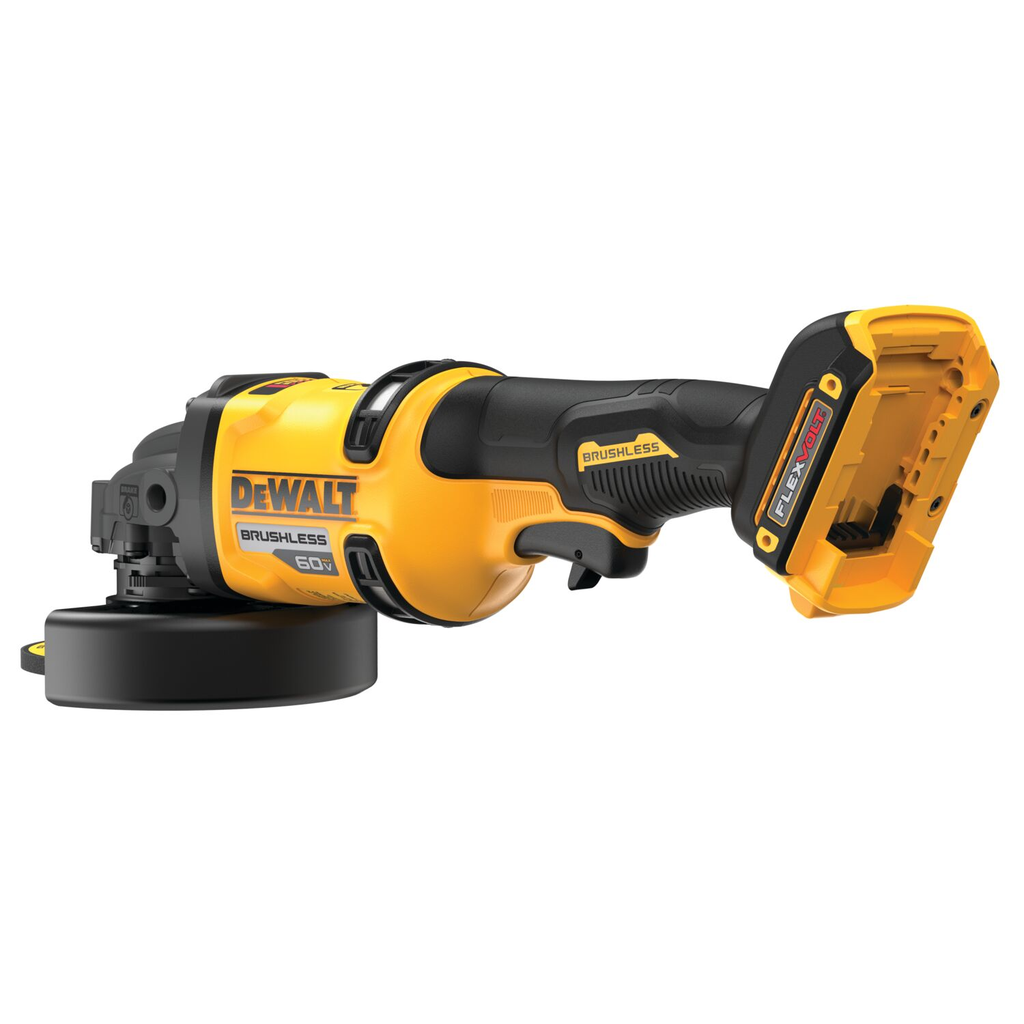 Dewalt 60V Brushless Grinder 4-1/2 To 6in Kickback Brake Tool Only