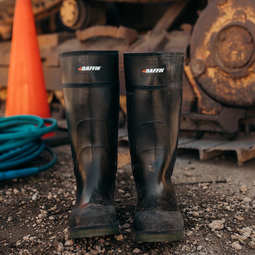Bottes sécurité caoutchouc CSA( embout et plaque ) modèle : ENDURO gr. : 8