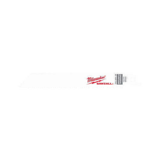 Sawzall® Thin Kerf Blade 6" 10 Tpi 100/pk