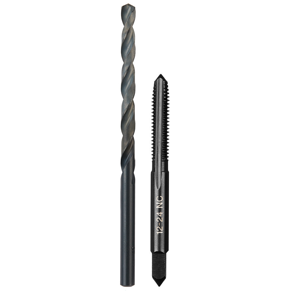 12-24 nc Straight Flute Plug Tap & #16 Drill Bit