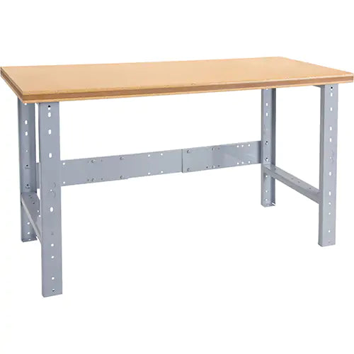 Établi préfabriqué, surface en bois, 72 po l. x 36 po p. x 34 po h., capacité de 2 500 lb