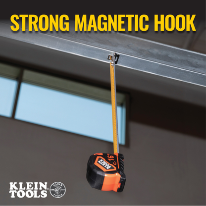 Tape Measure 16-Foot Magnetic Double-Hook