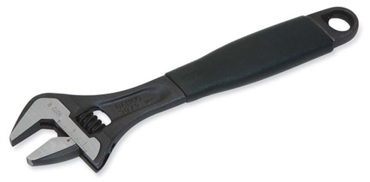 10 Inch SAE Ergo™ Adjustable Industrial Black Finish Wrench