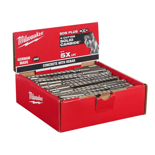 SDS + MX4 3/16 in X 4 in X 6 in, 100/pk
