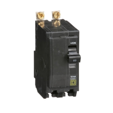 Mini Circuit Breaker Qo 60A 2 Pole 120/240Vac 10kA Bolt On