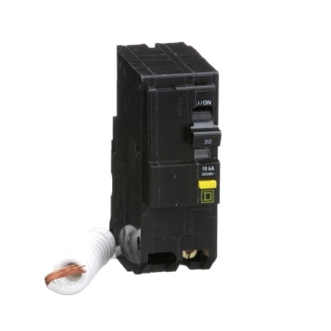 Mini Circuit Breaker Qo 30A 2 Pole 120/240Vac 10kA Plug In 6mA