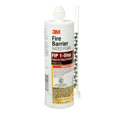 3M™ Fire Barrier Rated Foam, FIP 1-Step, 12.85 fl. oz. (380 mL) cartridge