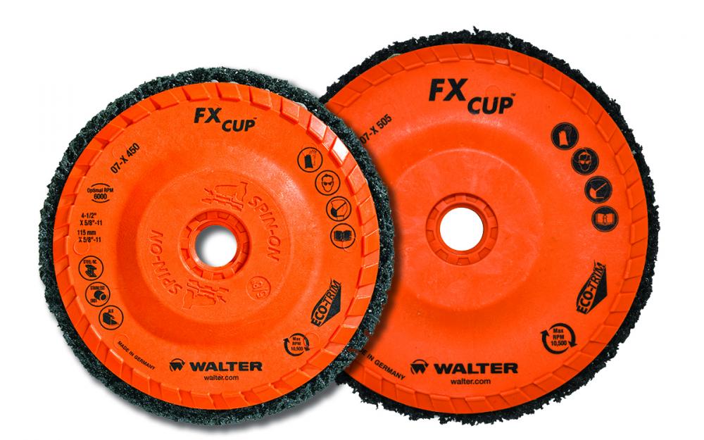 Coupe fx, 4-1/2 po x 5/8-11 po x 3/4 po grain grossier
