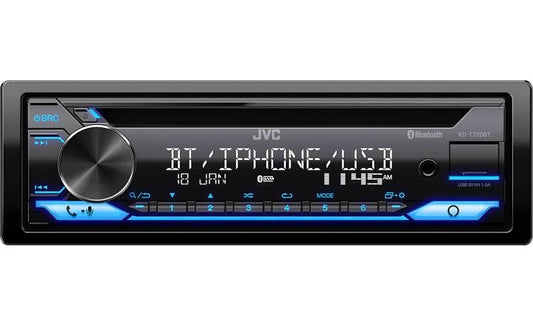 KD-T720BT AM/FM/CD Mono-DIN Receiver With Bluetooth