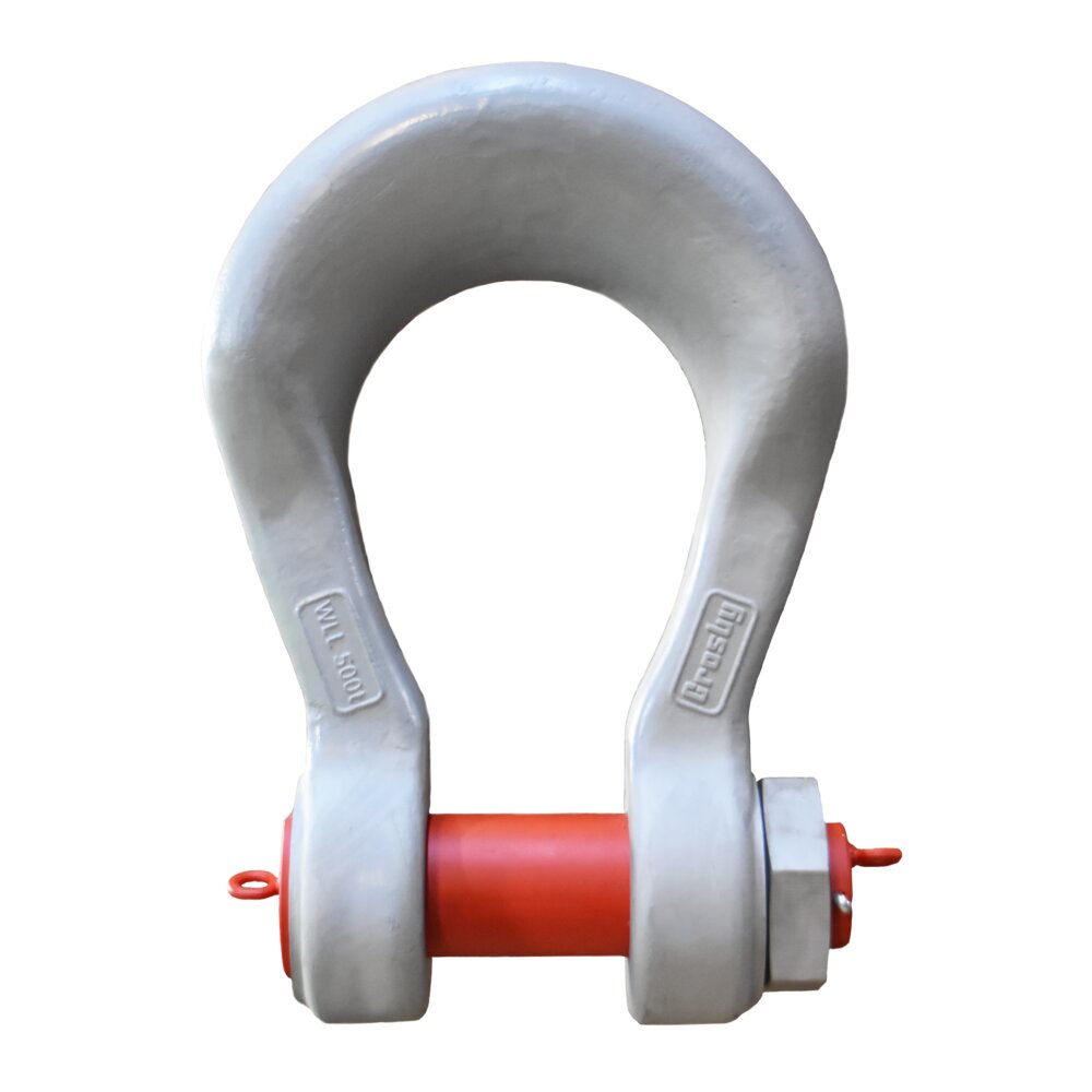 Crosby® G-2160 Wide Body Shackles, Forged Alloy Steel, 12.5T