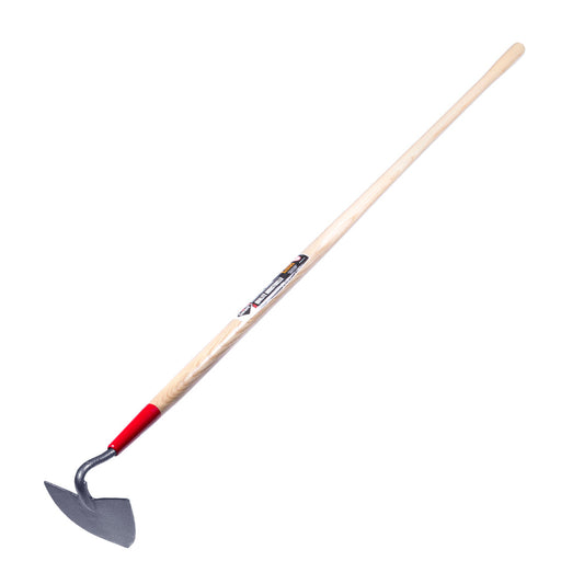 Pelle de maraîcher, tête forgée 6 1/8", type manche, manche en bois