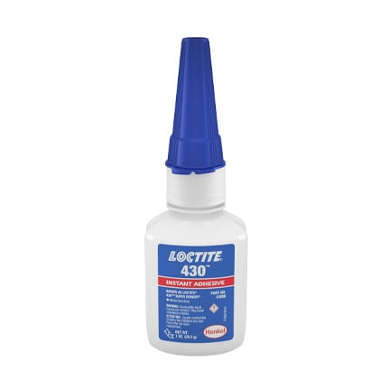 LOCTITE® 430, Methyl Cyanoacrylate Liquid General Purpose Adhesive, 1 oz Bottle