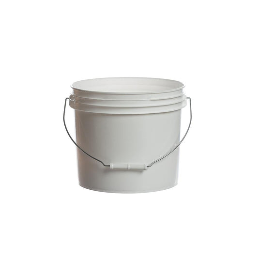 Seau en plastique blanc 1127, 11,4 L