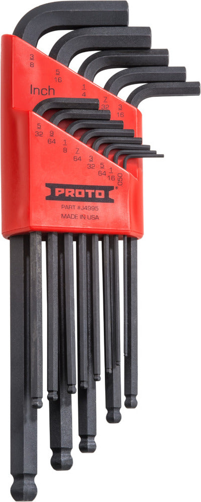 Proto® Round Head Hex Key Set, 13 Piece