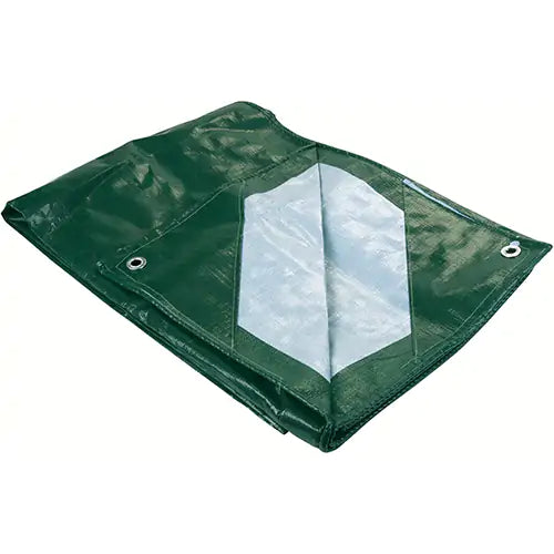 Tarps, Heavy-Duty, Green, 30' x 50' x 9 mils
