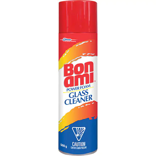 Bon Ami® Power Foam Glass Cleaner, 560 g, Aerosol Can