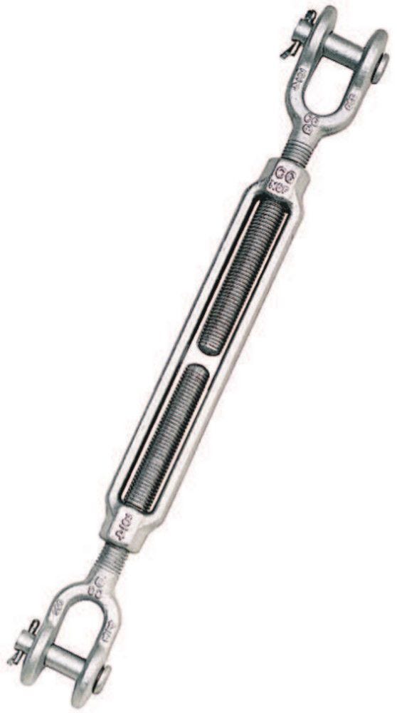 Turnbuckles 1-3/4" x 18" jaw & jaw