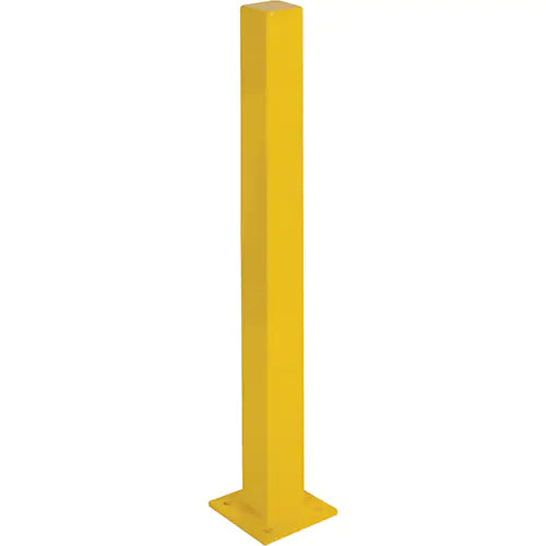 Heavy-Duty Bollards, Steel, 48" H x 4" W, Yellow