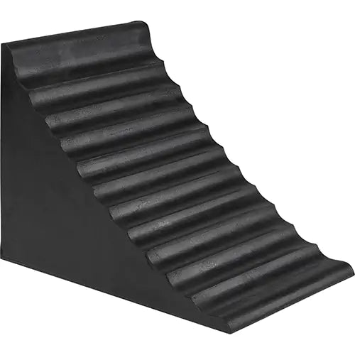 Cale de roue, 9-7/8" x 7-1/8" x 7-1/2", noir