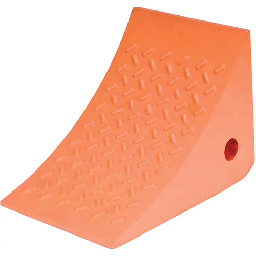Cales de roue, uréthane, orange, 8" L x 11" P x 8" H