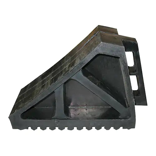 Wheel Chock, 10-5/8" x 7" x 4-1/2", Black