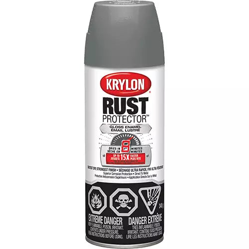 Rust Protector™ Primer, Grey, Very Flat, Aerosol Can