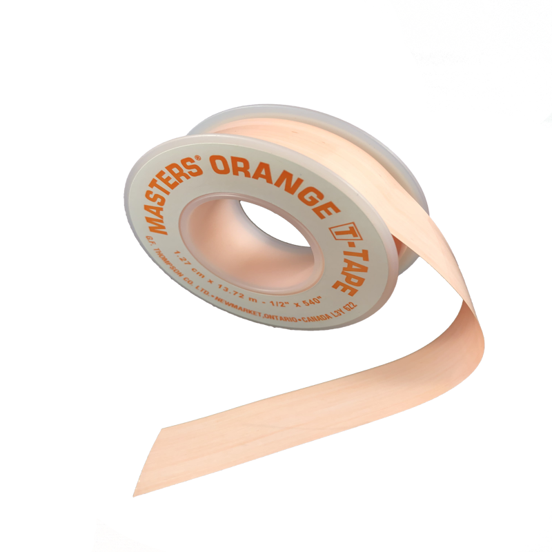 Ruban téflon orange (gaz) ulc540 1/2" x 540''