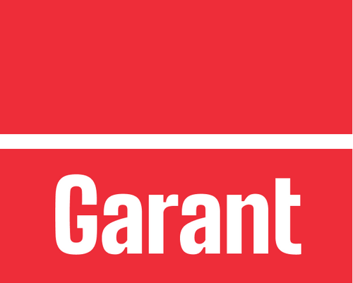 Support chromé pour poussoir et pelle, étiquette TT/Garant