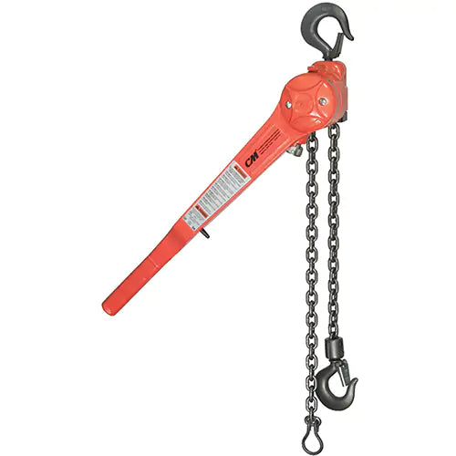 Lever Hoist - Series 640 Puller, 5' Lift, 1500 lbs. (0.75 tons) Capacity, Steel Chain