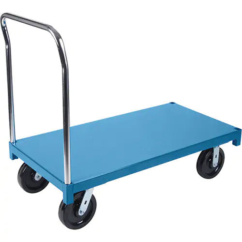 Heavy-Duty Platform Truck, 48" L x 24" W, 2500 lbs. Capacity, Nylon Casters