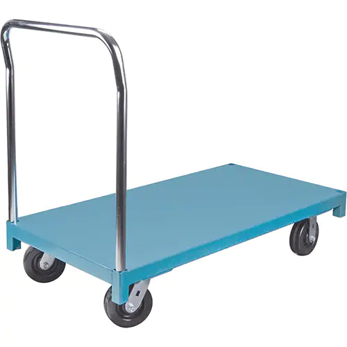 Chariot à plateforme, 48 po L x 24 po l, capacité de charge de 1 300 lb, roulettes en nylon