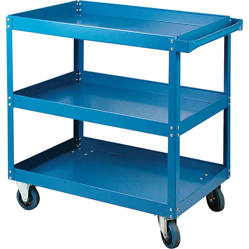Shelf Carts , 3 Tiers, 24" W x 36" H x 48" D, 900 lbs. Capacity
